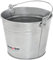 KOTARBAU® Robuster Zinkeimer Verzinkt Eimer 5L Eimer - Einfacher Griff Wassereimer für Bauarbeiten Abfälle Küche Werkzeug Mörtel - Garten Eimer Mörteleimer Putzeimer 5L