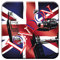 3D LiveLife Sottobicchiere di Sughero - Union Jack di Deluxebase. Sottobicchiere Lenticolare in 3D a tema Londra. Tappetino antiscivolo con opera d'arte originale di Deluxebase