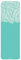 Retrospec Solana Yogamatte, 2,5 cm dick, mit Nylongurt für Damen und Herren – rutschfeste Übungsmatte für Zuhause, Yoga, Pilates, Stretching, Boden- und Fitness-Workouts – Blue Lagoon