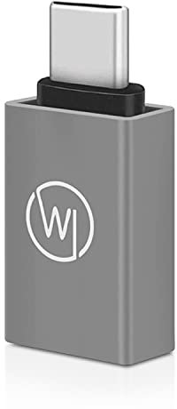 Wicked Chili 1x Adaptador USB-C para Webcam Compatible con Logitech, Jelly-Comb, Teaisiy, Nulaxy y Webcam HD 1080P, Conector USB 3.1 de Tipo C a Tipo A, Adaptador para Laptop