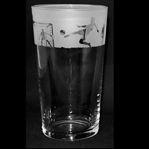 Animo Glass Bierglas mit Fußball-Motiv
