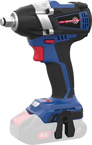 Güde 58449 Akku Schlagschrauber BSS 18 1/2-0 BL (Easy-Energy-Exchange, Brushless Series, Lithium Ionen, 18 V, ½ Vierkant-Aufnahme, Lösedrehmoment 300 Nm, LED Licht, ohne Akku und Ladegerät)