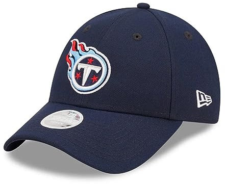 New Era Damen NFL Core Classic 9TWENTY verstellbare Mütze Cap Einheitsgröße (Tennessee Titans), Blau, Einheitsgröße
