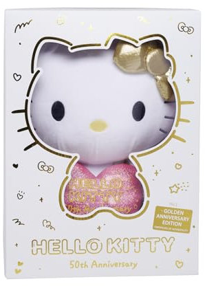 Simba - Hello Kitty peluche cm 30, anniversario 50 anni, + 0 mesi