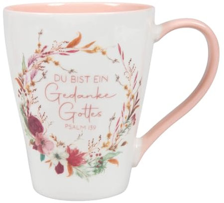 Tasse Du bist ein Gedanke Gottes Psalm 139