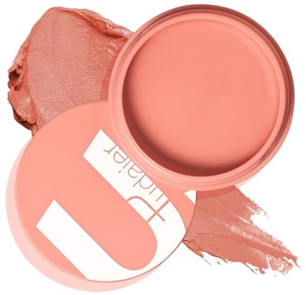 Ofanyia Cream Blush Stick, Unique Roating Design Multi-Use Blush Stick for Lip and Cheek Tint, Lightweight Easy to Blend Natural Cream Blusher, Velvet Matte Texture Blush Face Stick (02#)