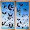 craspire 8 Stil Halloween Dekorationen Fensteraufkleber Große Gruselige Fledermäuse Spinnen Wanddekoration Selbstklebendes Vinyl Schwarze Silhouette Party Aufkleber Abziehen Und Ankleben Für Zuhause