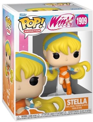 Funko Pop! Animation: Winx Club - Princess Stella - Figura de Vinilo Coleccionable - Idea de Regalo - Mercancia Oficial - Juguetes para Niños y Adultos - TV Fans - Muñeco para Coleccionistas