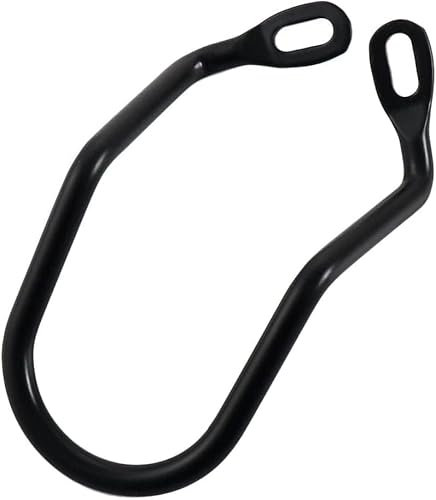 Schwarz Schaltwerkschutz, Stahl Fahrrad Schaltwerk Hanger, Hintere Gangschaltung Kettenstrebe Schutz für Mountain Road Radfahren, Eine Übertragung 150 mm