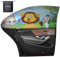 PEMOTech Sonnenschutz Auto Baby, 2 Pack UV-Schutz Sonnenschutz Auto Kinder Cartoon Animal Design, Universal dehnbar Sonnenschirme, Privatsphäre schützen für Kinder, Familie, Haustiere