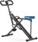 MERACH 2 IN 1 Kniebeugen Rudergerät, Faltbare Kniebeugenmaschine, Glute Machine für den Gesäß, Bein und Core Training, 10 Min Aufbau für Zuhause und Fitnessstudio, Max Belastung 160 KG – R07 Grau