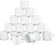 10 tazze smaltate bianche a sublimazione da 325 ml, con bordo argentato, per campeggio, viaggi, caffè, tazza in metallo, fai da te, stampa a trasferimento termico, regalo per Natale, festa del