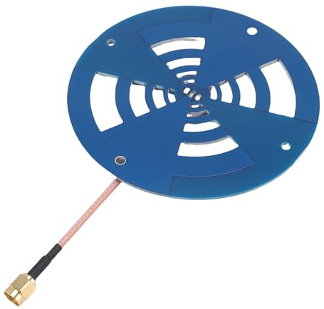LICAEVEY UWB Ultra -Breitbandantenne, Hoher Gewinn von 550 MHz 7GHz Omnidirectional für HF -Lesen EMI -Tests