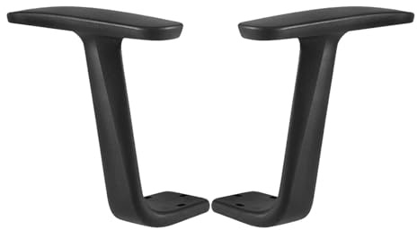 Gitohoni 2 Stück Ersatzarmlehne Stuhl Armlehne Kissen Bracket Liftbar Polster PP Material Funktionell für Büro Zuhause Arbeitszimmer, Stil c