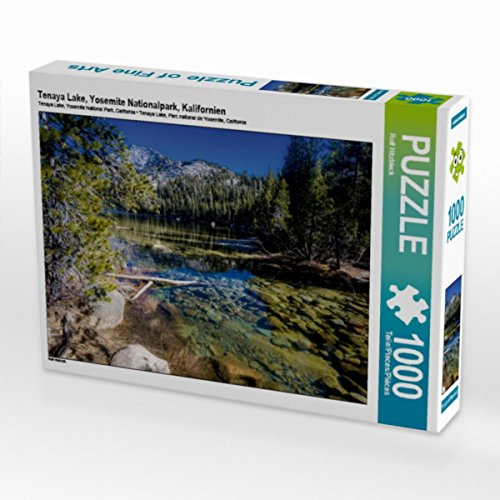 CALVENDO Puzzle Tenaya Lake, Yosemite Nationalpark, Kalifornien | 1000 Teile Lege-Größe 64 x 48 cm Foto-Puzzle für glückliche Stunden