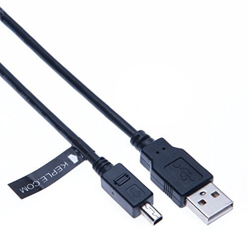 Mini Pin USB Daten Kabel Kompatibel mit Kodak Easyshare X6490 DX7440 DX7590 DX7630 CX7310 CX7330 CX7430 CX7525 JVC GC-QX3 GC-X GC-X3 Konica Minolta Dimage 2330 5 7 7HI E203 Führen für Kameras (1m)