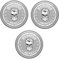 3x Bandido Hair Wax Gray Haar Wax Maximum Hold