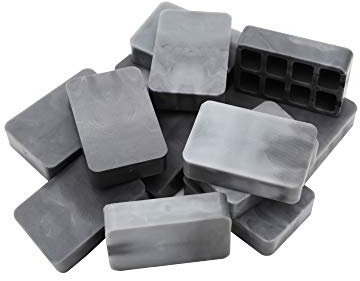 SILISTO Quickies Lot de 500 rondelles en plastique 40 x 60 x 15 mm, jusqu'à 6 t – Entretoises, cales, cales de vitrage, cales d'écartement, plaquettes de compensation, cales de montage, cales de