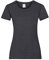 Fruit of the Loom Ladies/Womens Lady Fit Valueweight Short Sleeve T Shirt (XS) (Dark Heather)