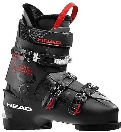 HEAD Herren Skischuhe Cube 3 70, Black/Anthracite/Red, 295, 608325