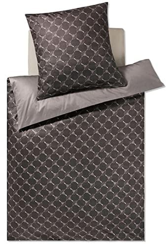 Joop! Bettwäsche Cornflower Double 4083 Shiny Black - 09 Nacken-Kissen 40x40 cm