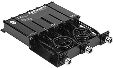 25W VHF Dual Cavity Diplexer für Funk-Repeater-N-Stecker 25V RF Power Handling 6-Cavity Design-Duplex zur Verbesserung des Funkkommunikationssignals