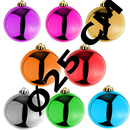 Mojawo XXXL Dekokugel Christbaumkugeln Blau Weihnachtsbaumkugeln Baumschmuck Ø 25cm Schmuckkugeln, Farben:Lime