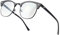 kimorn Blaulichtfilter Brille Halb-Randlos- computerbrille - Anti Müdigkeit, Anti Blaulicht (TV, PC, Bildschirme…) Für verbesserten Schlaf KS052 (Glänzend schwarzer Rahmen/Anti-Blaulichtlinse)