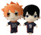 FEIDIAO 2 Stück Haikyu Plüschtier Hinata Shoyo & Kageyama Tobio Plüsch Anime Haikyu Niedliche Plüschpuppe Stofftier