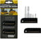 StealthMounts Black Dewalt XR & Flexvolt Magnetic Bit Holder | Drill Bit Organiser | Perfect Bit Holder for Dewalt XR & Flexvolt Drills and Impacts (2 Pack)