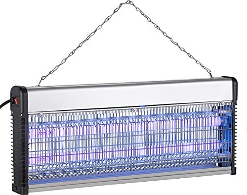 Lunartec Insektenlicht: UV-LED-Insektenvernichter mit austauschbarer T8-LED-Röhre, 23 Watt (Insektenvernichter Steckdose, UV-Licht, Anti Mücken)