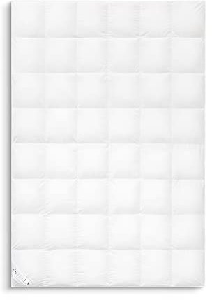 ESTELLA Bettdecke Vier-Jahreszeiten | Weiss | 140x200 cm | Ultraleicht & wärmend