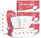 Disposable Face Towel, ZONSEN Cotton Dry Baby Wipes, Soft Facial Cotton Tissue Wet and Dry Dual-Use