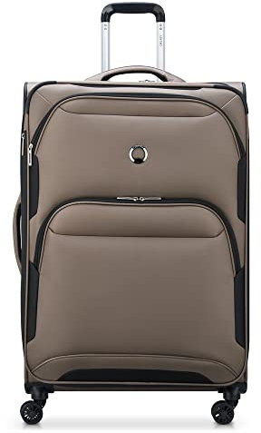 Delsey Sky Max 2.0 Trolley Extensible 4 Roues Doubles 80 cm ZST Beige, Beige, 80, Trolley Extensible