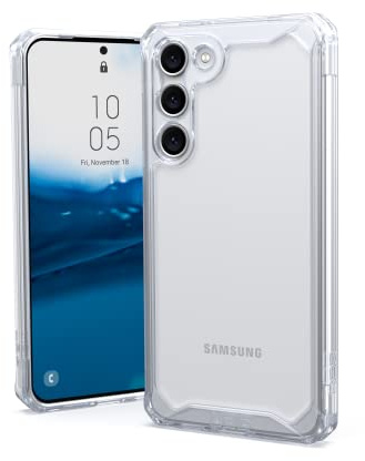 URBAN ARMOR GEAR UAG Designed for Samsung Galaxy S23 Plus Case 6.6 Plyo Translucent Ice - Rugged Heavy Duty Shockproof Impact Resistant Protective Cover