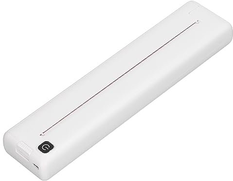 Pyhodi Imprimante Thermique Portable, sans Encre, Format A4, Facile à Utiliser, pour iOS pour, Grande capacité pour L' Continue, Imprimante sans Encre pour Bureau Mobile, PYHODIP0ED53CZT4