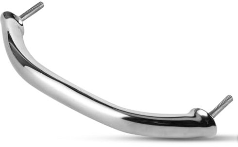 Marine Griff, Stabiler Edelstahl Boot Haltegriff Tür Haltegriff Handlauf Ovaler Schienengriff Bootsausrüstung Zubehör Anti Rutsch Boot Hardware Handlauf Griff Für Lukendeck Bootsluke Yacht Badezimmer