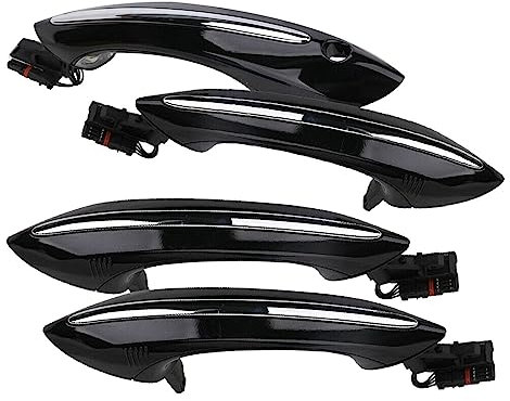WRHOME Auto Außentürgriffabdeckung Für BMW 5 6 7 Series F07 F10 F11 F06 F12 F13 F01 F02,Glatt Bequemer Griff Ersatz Türgriff Auto Styling Teile Zubehör