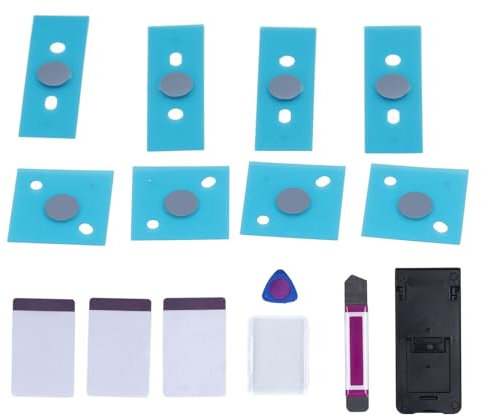 Bewinner 2 Sets Laptop Rubber Feet Replacement for Surface Laptop 3 4 5, Non Slip Replacement Bottom Feet (Blue)