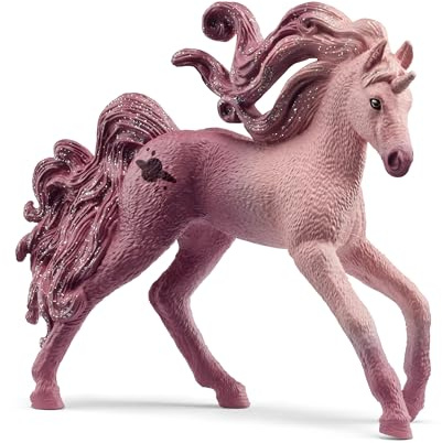 schleich BAYALA | Sammeleinhorn Saturnia 70800 | 1 Teile | Sammelfigur ab 5 Jahren | magische Sammelfiguren | einzigartige Sammelfigur | Geschenk für Mädchen und Jungen