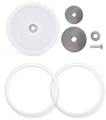 MASTER FENG Wurstfüller-Ersatzteile, Silikonkolben und O-Ring für 2,7 kg