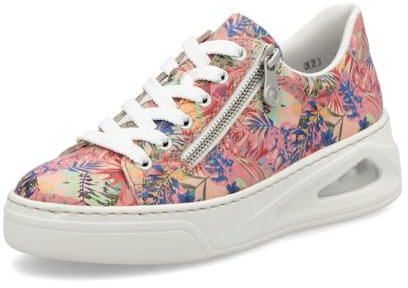 Rieker Chaussures à Lacets pour Femmes N6401, Pointure:41 EU, La Couleur:Multicolore