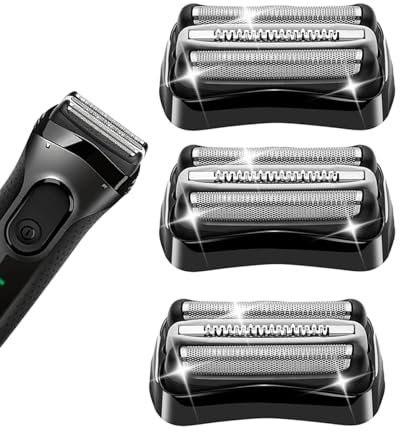 AUDOC Serie 3 32B Ersatz-Rasiererkopf Kompatibel mit Braun S3 3040s 3000s 3050cc 3010s 3070cc 3080s 3090s 310s 3020s 330s 370cc-4 380s-4