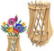 prota 3D Vase Holz Bouquet Vase für Blumenstrauß, Holzpuzzle Blumenvase Kleine Vasen für Tischdeko, DIY Acryl Holz Vase Kit für Home Decor Tischdekoration Geschenk für Blumenliebhaber