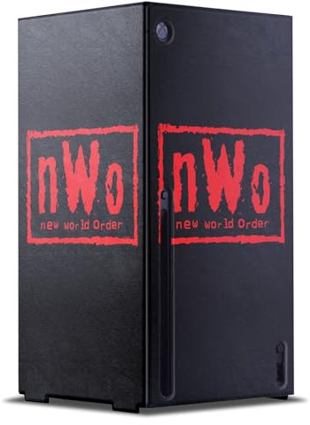 Head Case Designs Officially Licensed WWE Logo NWO Game Console Wrap Case Cover Compatible With Xbox Series X