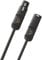 D'Addario Microphone Cable - XLR Cable - Copper Braid Shield - Optimal Signal Transfer - American Stage - 5 Inch/127 MM - 1 Pack