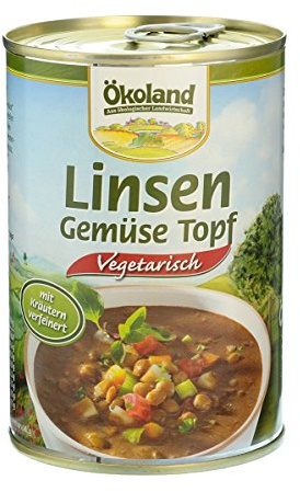 Ökoland Bio Linsen-Gemüse-Topf, 400 g