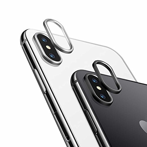 KAIBSEN® arrière caméra Garde Cercle métal Objectif Protecteur étui Couvercle Anneau pour iPhone Mobile X Bague de Protection