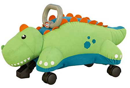 Little Tikes Dino Pillow Racer, weiches Plüschspielzeug für Kinder ab 1,5 Jahren