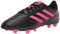 adidas Scarpe da calcio unisex Goletto VII Fg J, Nero/Rosa shock/Nero, 19.5 EU